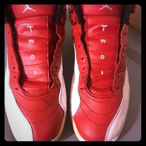 Jordan Valentine Red & White 12’s
